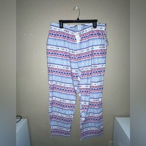 Old Navy NWT “Merry/Joy” printed flannel sleep pajama pants size XL